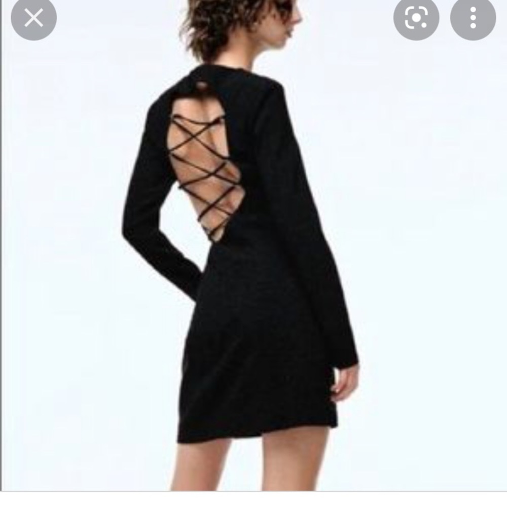 ZARA BLACK CUZOIT DRESS